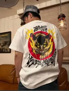 佐田ビルダーズTシャツ XL 白 酔猫　未開封‼️。おまけ特典付き‼️。