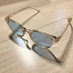 【再入荷】 ウェリントン　ブルーレンズ　カラーレンズ　サングラス　新品未使用