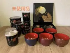 会津 堆朱 牡丹彫 お好お椀 5個セット - メルカリ