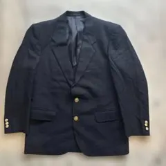 紺ブレ 金ボタン シングルジャケット