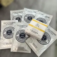 L'Occitane石鹸1個✖️Refreshing Cloth6セット