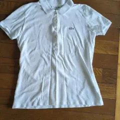 LACOSTE SLIM FIT ポロシャツ ホワイト
