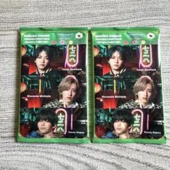 【未開封】なにわ男子　HARD WORK通常盤特典　トレカEDITION2 ×2