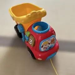 音と光の機能付きおもちゃダンプカー