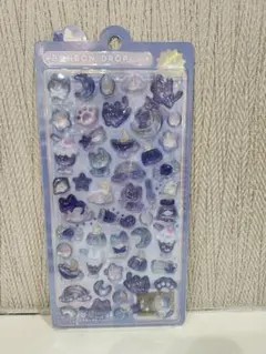 正規品！ボンボンドロップシール よるねこ　オリジナル　24時間以内に発送