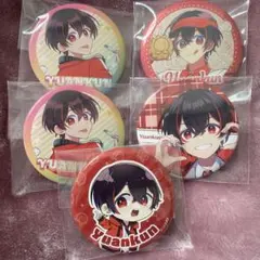 カラフルピーチゆあんくん缶バッチセット