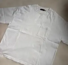 BACK NUMBER ポケットTシャツ ホワイト L