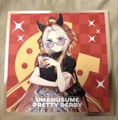 ウマ娘 プリティーダービー 韓国コラボカフェ 特典 色紙　オルフェーヴル