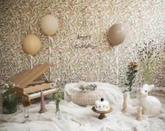 誕生日 バルーン 天使の羽 祝百日 1歳　名入れ　可愛い　風船　ハーフバースデー