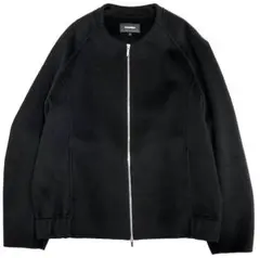 美品　ATTACHIMENT アタッチメント　ブルゾン　1 ブラック　カシミヤ