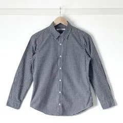 【今だけ大特価・美品】ジャーナルスタンダードレリューム 黒白チェック長袖シャツ
