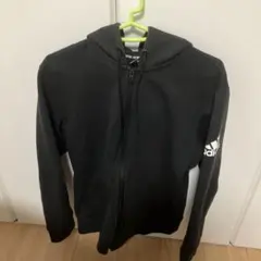 adidas アディダス ジップパーカー サイズM ブラック