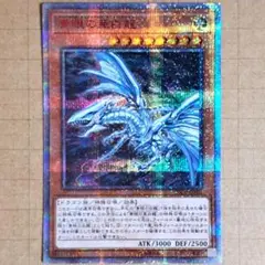 青眼の亜白龍 ブルーシークレット未使用 遊戯王】 青眼の亜白龍(ブルーシークレット仕様)(未開封) 特限