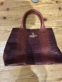 Vivienne Westwood ハンドバッグ クロコ型押しswagのサムネイル