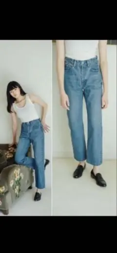 美品★DODO JEAN SERGE de bleu (24) 百々千晴　デニムのサムネイル