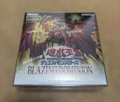 遊戯王OCG ブレイジング・ドミニオン 未開封1BOXシュリンク付き - メルカリ