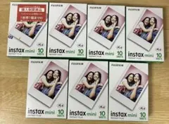 FUJIFILM instax mini インスタントフィルム 10枚入x7個
