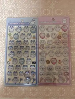 ボンボンドロップシール 2セット ちいかわ ハチワレ 現品限り。国内正規品。