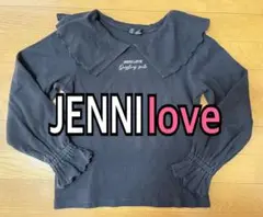 JENNI love ブラック長袖カットソー 150