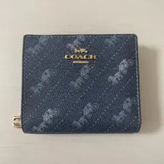 COACH ホース アンド キャリッジ ドット プリント スナ