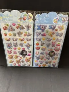 エンジェルブルー　ぷくぷくシール　セット