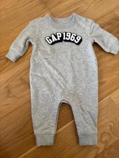 GAP baby 1969 アーチロゴ ボディオール (グレー)