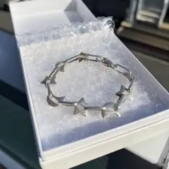 star jewelry sv925 moon×star bracelet - メルカリ