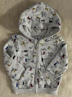 【美品】PETIT BATEAU フード付きトレーナー
