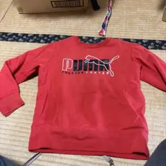 PUMA 赤 トレーナー 130