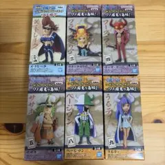 ワンピース ワールドコレクタブルフィギュア 6体セット　飛び六胞