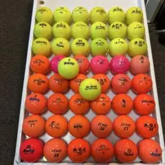 6/66)Ａランク品カラーロストボール50個の出品になります。