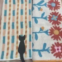 マタノアツコ 花柄ハンカチ２枚セット