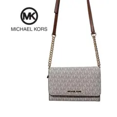 【訳あり】マイケルコース ショルダーウォレット シグネチャー PVC