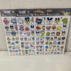 正規品　たまごっち4sizeステッカー　4枚セット