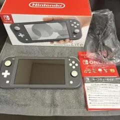 Switch Lite ブラック 本体 充電器・箱付き - メルカリ