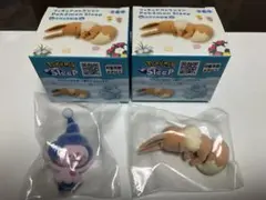 フィギュアコレクション Pokemon Sleepシアンの砂浜 イーブイ　マネネ
