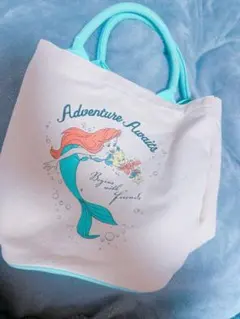 新品 ディズニー リトルマーメイド アリエル 二層式 メッシュ トート