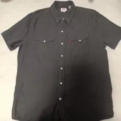Levi's リーバイス 半袖シャツ グレー Mサイズのサムネイル