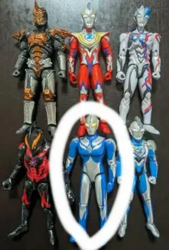 ウルトラマン フィギュア 6体セット 布鲁可（Keeppley） - メルカリ