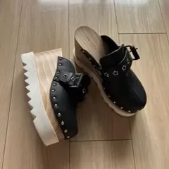 Stella McCartney ウッドソール サボ クロッグ サイズ35 - メルカリ