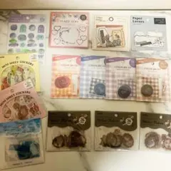 新品未開封品　いろいろフレークシール　まとめ売り