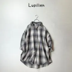 LUPILIEN ナチュラン取り扱い　グラデーションチェック　チュニックのサムネイル