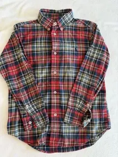 ラルフローレンRalph Lauren チェック柄長袖シャツ 120