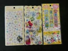 【正規品】みるみるちゃんボンボンドロップウォーターおはじきシール3セット