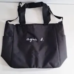 極美品　agnes b　VOYAGE　トートバッグ　マザーズバッグ　大容量 極美品 agnes b VOYAGE トートバッグ マザーズバッグ 大容量 - メルカリ