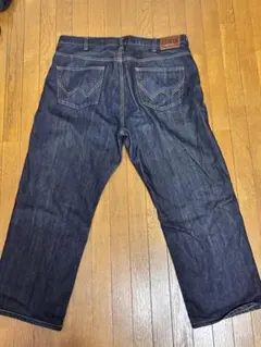 EDWIN ダークブルーデニム ストレート 404