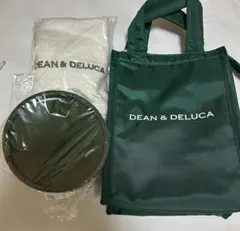 DEAN&DELUCA ハッピーバッグ　2025グリーン　新品未使用　４点セット