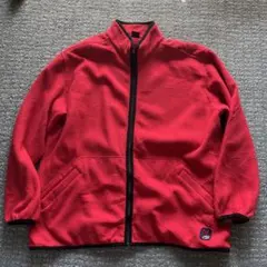 Nike フリースジャケット L レッド
