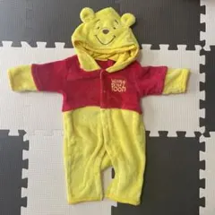 Winnie the Pooh フード付きロンパース プーさん フリース