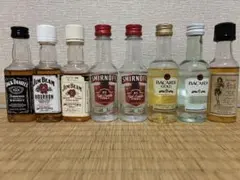 稀少 JIMBEAM他 バーボンウイスキー3本 ラム3本 ウォッカ2本計8本